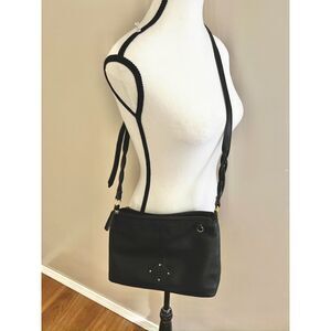 St. John's Bay black faux leather crossbody bag